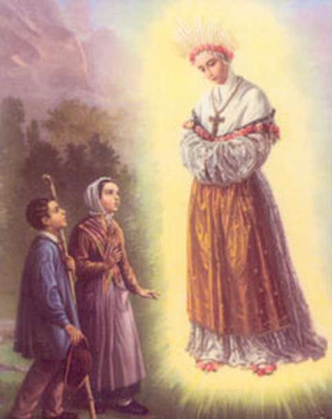 La description de la Vierge Marie apparue à la Salette, le 19 septembre 1846, par Mélanie Calvat 6914561